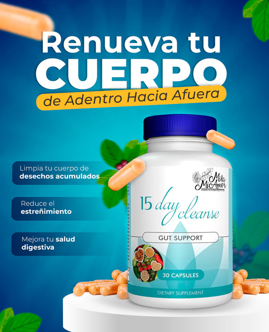 15 DAYS CLEANSE® / LIMPIEZA NATURAL DEL COLÓN